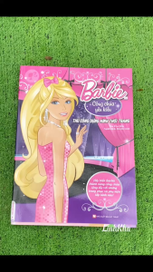 Sách Thủ Công Dựng Hình Thời Trang Barbie - cho bé từ 5 tuổi (Lẻ tùy chọn) - Tân Việt
