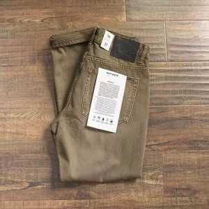 กางเกงยีนส์ทรงตรงสไตล์ย้อนยุคสไตล์อเมริกันสำหรับผู้ชาย กางเกงขายาวทรงหลวมสบาย ๆ ทรงหลวม กางเกงขายาวทรงหลวมสำหรับผู้ชาย