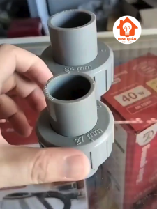 Rắc co nhựa Khớp nối sống phi 27 34mm BÌNH MINH