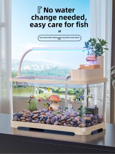 HUICHONG | Aquarium Tank Oxygenator and Filter Combo for Turtles and Goldfish