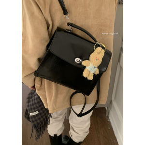 Retro Academic Style Large Capacity Fashionable Shoulder Bag Handbag Womens Business Bag Trendy Backpack for Young Adults