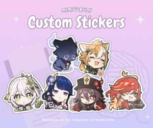 Custom Die-Cut Stickers – Logo Label Design | Fast Shipping | Vinyl Waterproof Sticker Paper