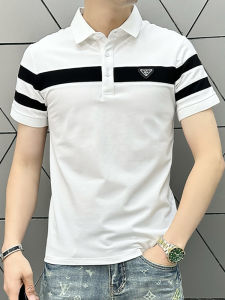 Áo Thun Polo Nam Mùa Hè Cổ Polo Tay Ngắn Thường Ngày Thời Trang Mới 2025 Thương Hiệu Hợp Thời Trang Áo Thun Cotton Polyester