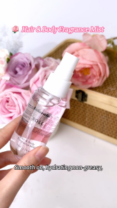 Hair & Body Fragrance Mist | Alcohol-Free Clean Scent | Vanilla & Rose | 50ml