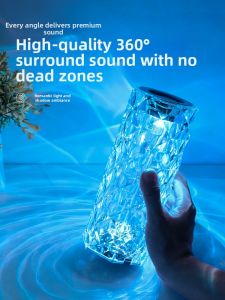 LAISILIMANWEI | Minimalist Style Rechargeable Ambient Light Gentle Light Non Glaring With Music Function