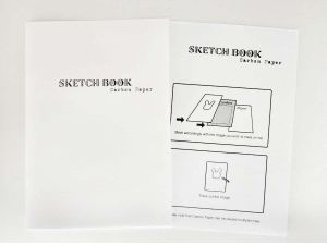 Sketch Book with Carbon Paper