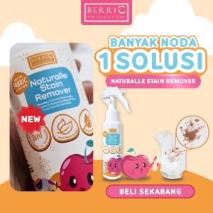 BerryC Naturalle Stain Remover 100ml Pembersih Noda Membandel pada Pakaian Menghilangkan Bau Natural