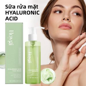 Sữa Rửa Mặt Dạng Gel Hoygi Hyaluronic Acid 100ml Làm Sạch Sâu Lỗ Chân Lông Dưỡng Ẩm Không Gây Khô Da Tẩy Trang Cho Da Nhạy Cảm