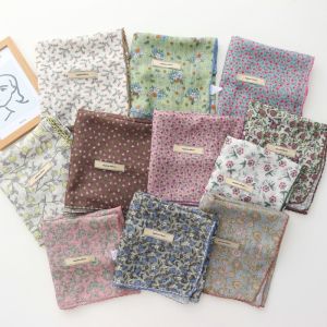 Khăn Choàng Cổ Họa Tiết Hoa Cổ Điển Mỏng Mùa Hè Đa Năng Cho Phụ Nữ Khăn Quàng Cổ Mùa Hè Đa Năng Kiểu Pháp Nhỏ