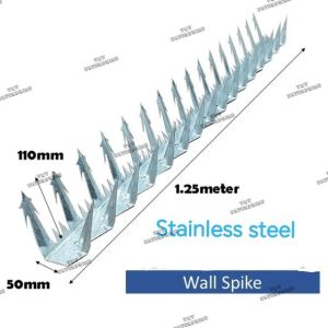 Stainless Steel Anti Climb Fence Barb Size M/Wall Spikes Pagar Anti Pencuri Anti Thief镀锌 / 不锈钢篱笆刺防盗刺