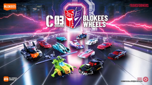 [New] BLOKEES WHEELS TRANSFORMERS Blind Box Figures C01 02 03 Auto Prime Car Toys