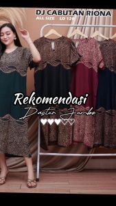 Daster Batik Jumbo LD 120: Motif Terbaru Busui Friendly & Nyaman