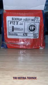 Wilson Baut Sekrup Roofing 12 X 30 Baja Ringan Kepala Isi 475 PER BOX
