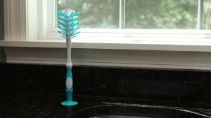 Dr. Browns Deluxe Bottle Brush: No Sponge, Easy-to-Use Baby Bottle Cleaning Tool