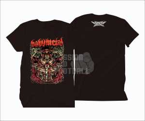 T-SHIRT KAOS MUSIK BABY METAL VOL 3