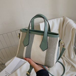 Tas Handbag Wanita Import Top Handle Kanvas Wanita Tas Selempang Cewek 622877 2287