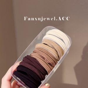 High Elasticity Hair Ties Womens New 2024 Premium Rubber Bands Durable Hair Bands Non-Painful Hair Accessories