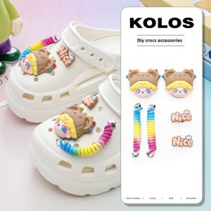 Cute DIY Decorative Bubble Sheep Shoe Buckle 3D Puzzle Slippers Accessory Shoe Strap Fastener Fashionable Footwear Decoration