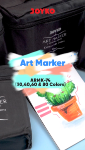 Art Marker Spidol Penanda Seni Berwarna Joyko ARMK-74 30 40 60 80 WARNA