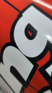 PRINTFAIRY READY-MADE FLYING SAUCER TARPAULIN AND LAMINATED SIGNAGE
