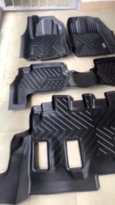 Thảm lót sàn/Trải sàn cho ô tô Toyota Rush 2018-2025 Thảm nhựa TPE 5D đúc nguyên khối theo xe. Bộ 4 miếng