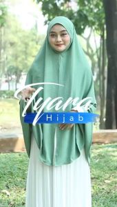 Jilbab Instan Khimar Arafa Syari Jumbo Free Cadar By Tyara Hijab BY MOSLEMWEAR