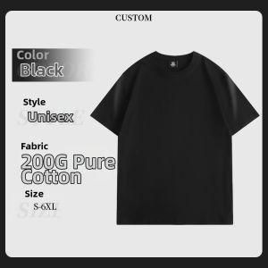 Customized T-Shirt Work Uniform Cotton Short Sleeve