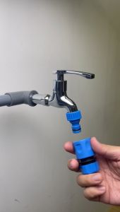 Remax Heavy Duty Hose Connector Quick Garden Hose Pipe Connector Sambungan Paip Air Penyambung Paip Getah Paip Air 1/2"