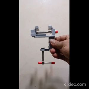 Mini Fixed Table Clamp 25mm Vise Meja Catok Ragum Meja Vice Jepit QST