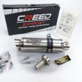 Knalpot racing CREED EXHAUST LONG slencer silincer only inlet 50mm. 