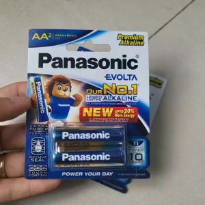 Vỉ 2 viên pin Panasonic Evolta AA AAA 1.5V LEO vua năng lượng - loại cao cấp nhất - hàng chính hãng