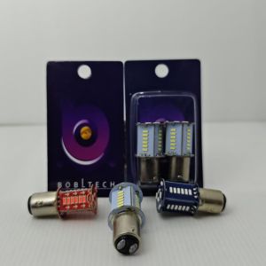 BOBLTECH Lampu Rem Kedip Led Bayonet Bay15d Senja Flowing Mobil Motor DC 12V (Harga Satuan)