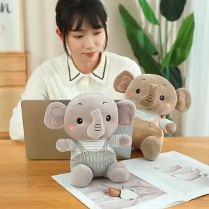 gấᴜ bông Voi con cute quà tặng sinh nhật đáng yêu cho bạn trai bé trai đồ chơi nhồi bông ôm to