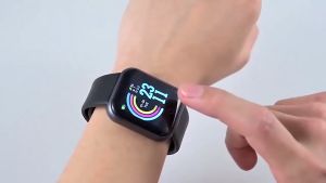 SmartWatch Y68 Sport Bluetooth Smart Watch Pelacak Kebugaran Gelang Jam Pria Wanita