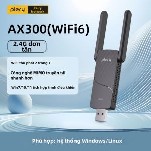 Plery | Thích Nghi Wi-Fi 6 Không Dây Không Cần Driver USB