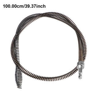 Sinks Basin Pipeline Clogged Remover Tools Pipe Dredging Tool Drain Cleaner Spring Pipe Sewer Pipe Unblocker 3M Bathroom Kitchen