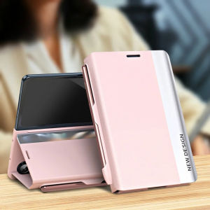 szhaiyu | For Samsung Galaxy Z Fold 8 Ultra 7 6 5 4 3 Case With PU Leather Built-in S Pen Slot With Stylu Kickstand Full Cover