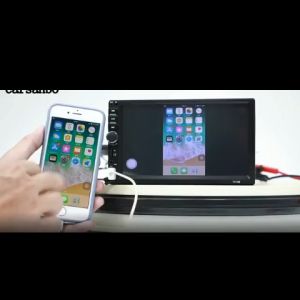 7018B 7010B Head Unit Double Din 7 Inch Bluetooth Audio Car MP3 MP5 Player In Touch Screen Radio Dan Kamera Mundur Mobil