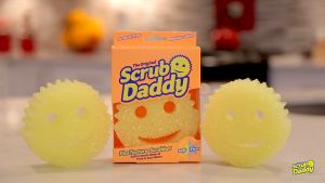 Scrub Daddy Scrub mommy Sponge Set - Colors - Scratch-Free Sponges for Dishes and Home Odor Resistant - USA Product