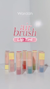 FEMME || Wardah Airbrush Lip Tint 3g | Soft Blur Finish Longlasting | Lightweight Hydrates | Tahan Lama 24 Jam - Lip Stain - Lipgloss - Liptint - Lipstick - Lipcream - Lip Matte