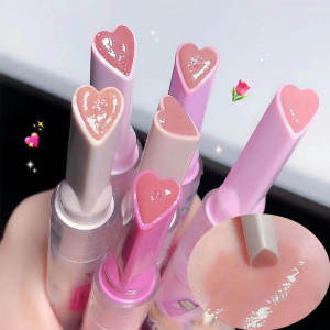 Cappuvini Initial Kiss Solid Lipstick Moisturizing White Enhancing Student Friendly Long Lasting Color Boost Lip Gloss