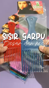 Hallobestie - Sisir Rambut / Sisir Anti Kusut / Sisir Salon / Sisir Garpu / Sisir Salon Besar Termurah