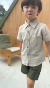 Nadokido Eliot Chino Short Pants Kids / Celana Pendek Bawahan Chinos Linen Jeans Anak Cowo Laki-Laki Lucu ( 6 Bulan - 10 Tahun )