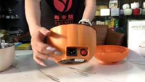 Mini Pumpkin Electric Cooker Non-Stick Easy Multifunction Portable Hot Pot In Dormitory