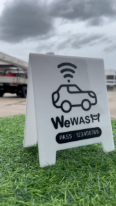 ป้ายตั้งโต๊ะอะคริลิค เคาน์เตอร์