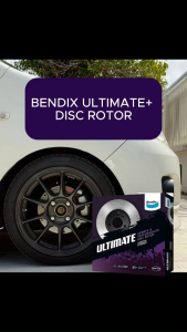 HONDA CRV SWA TLA Original Bendix Ultimate+ BR2610ULT+ Front Disc Rotor