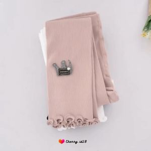 Legging Desain Cherries: Legging Anak Perempuan Bahan Katun