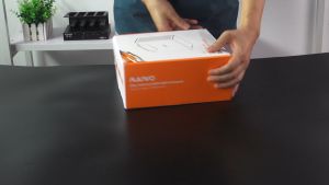 HDD Case 2 Bay RAID Enclosure MAIWO 3.5" SATA Hard Disk External Type C 10Gbps with Hardware RAID0/1/JBOD/Large Aluminum SATA HDD Case Compatible Disc 20TBx2  Power Supply 36W