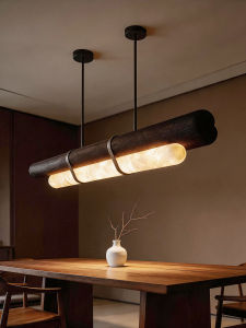 HADLITE | Natural Marble Luxury Modern Linear Chandelier