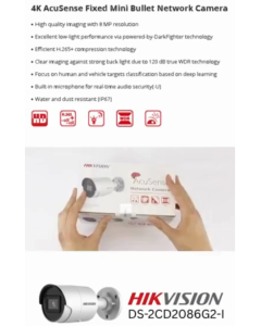 DS-2CD2086G2-I Hikvision IP Camera CCTV Outoor 8MP EXIR DARK FIGHTER